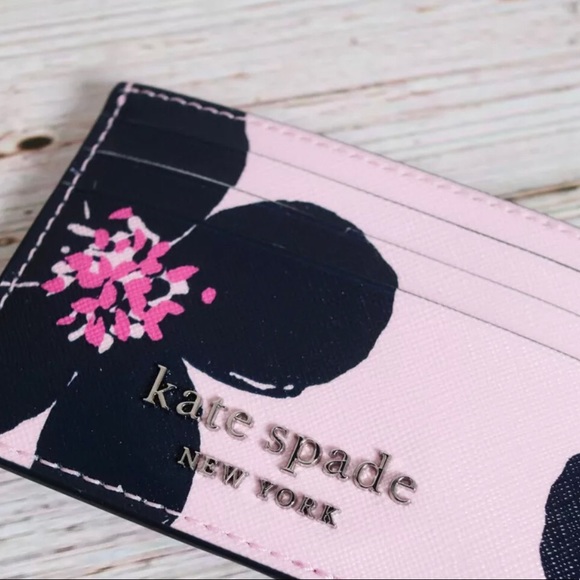 Kate Spade Grand Flora Card Slim Card Holder - Picture 3 of 5